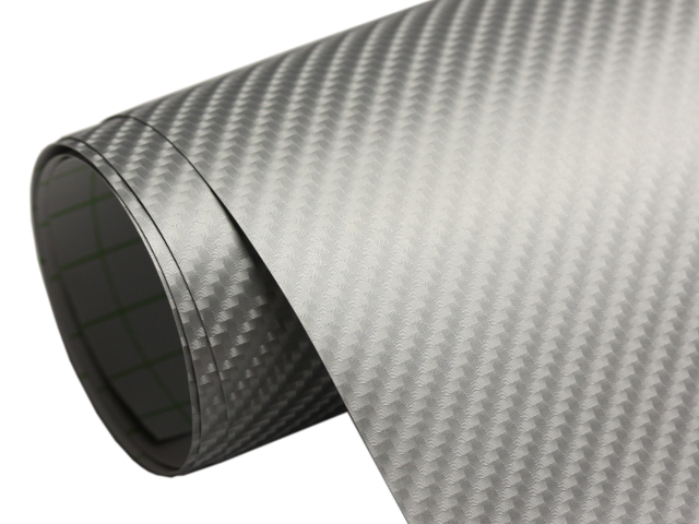 9,21€/m² Design Autofolie Schwarz Folie 2m X152cm Mit Luftkanäle